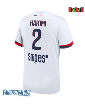 Paris Saint-Germain Achraf Hakimi #2 Tricou Fotbal Replică 2025-26 Barbati Deplasare